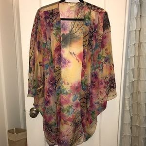 LF Stores Millau floral kimono